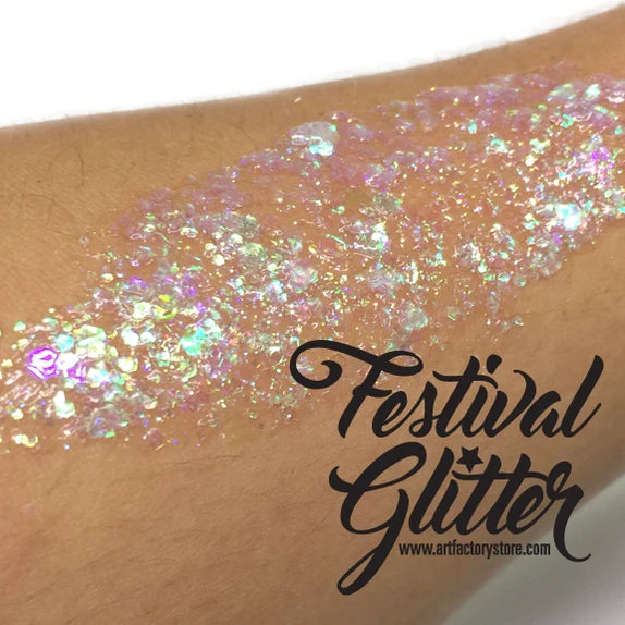 Festival Glitter - Snowflake - 1.2 fl oz Glitter Gel
