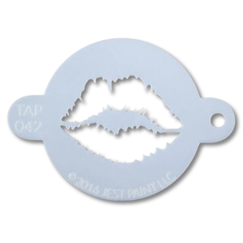 TAP Face Paint Stencil - Lip Print - 042