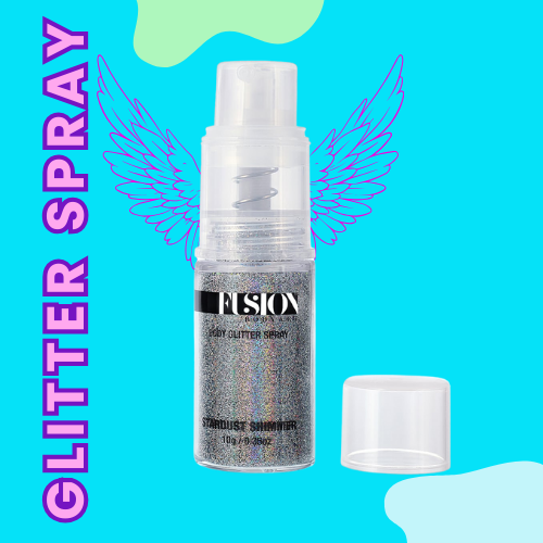 Fusion Body Art Stardust Shimmer Face Paint Glitter Pump 10g