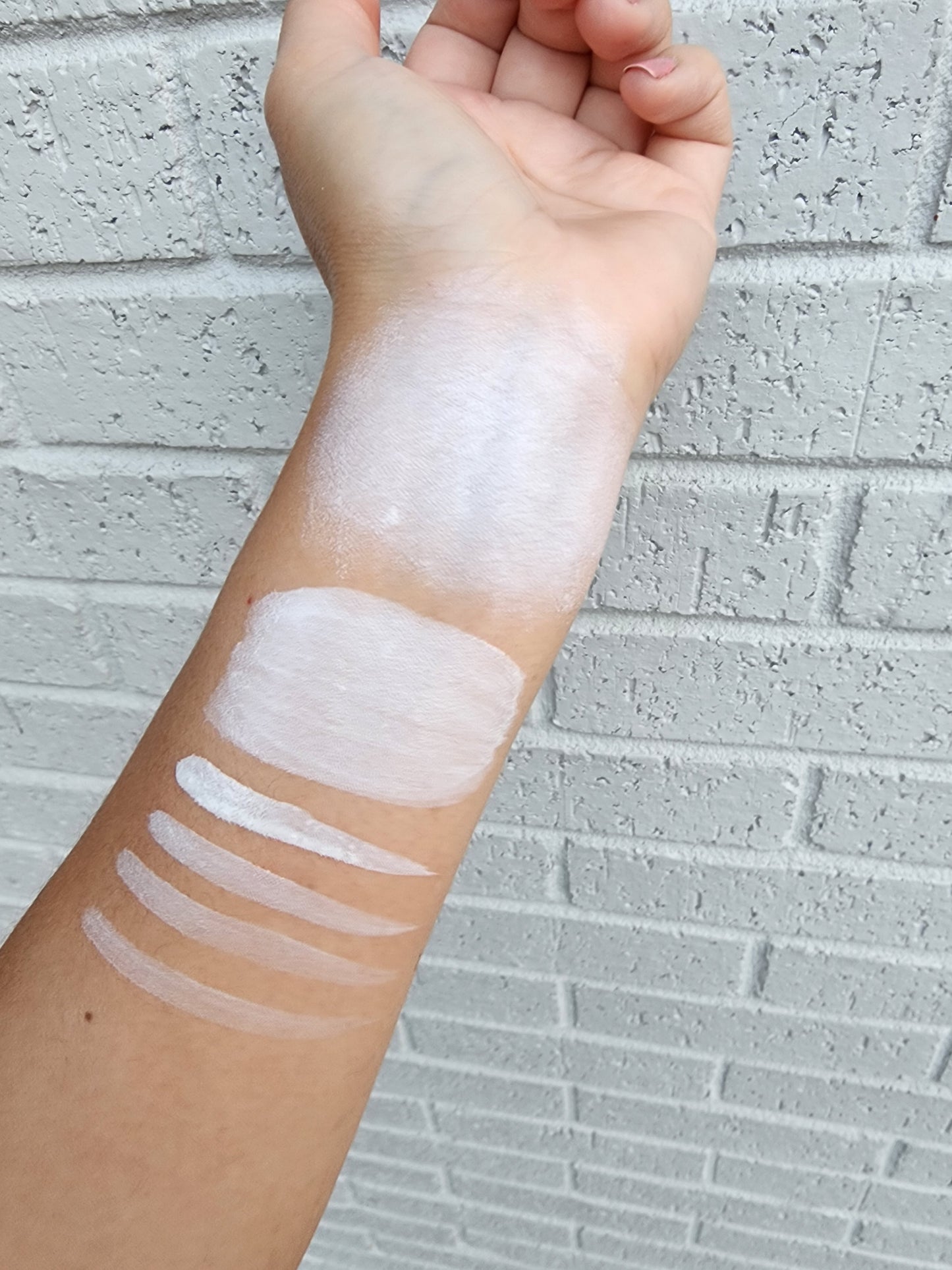 GTX Pearl White Metallic Face Paint