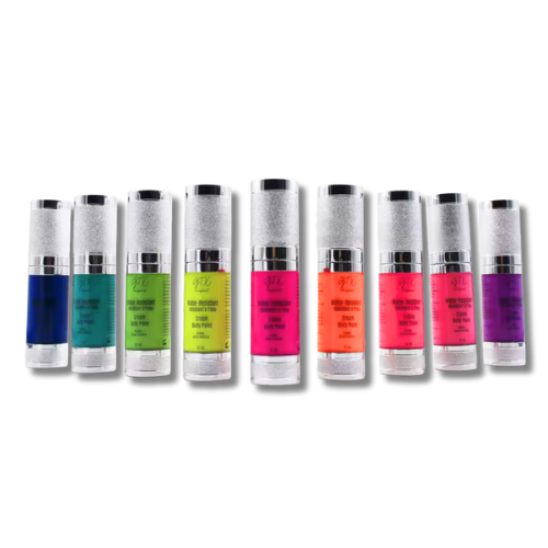 GTX Water Resistant Neon Cream Face Paint Kit