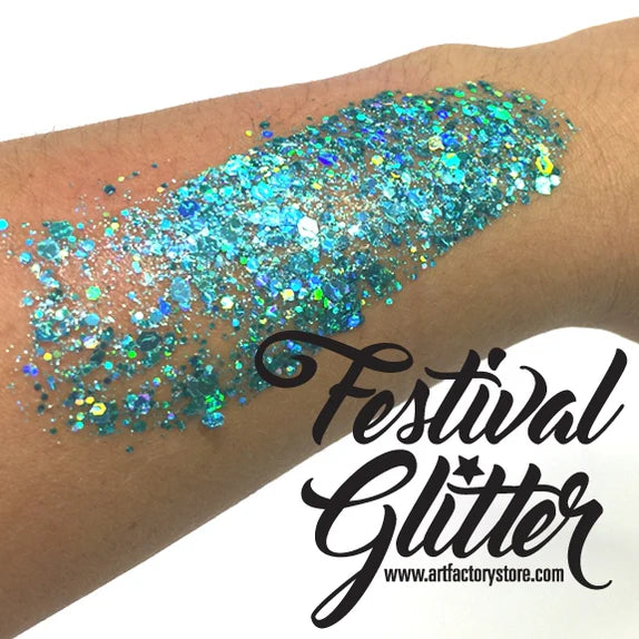 Festival Glitter - Blue Lagoon - 1.2 fl oz Glitter Gel