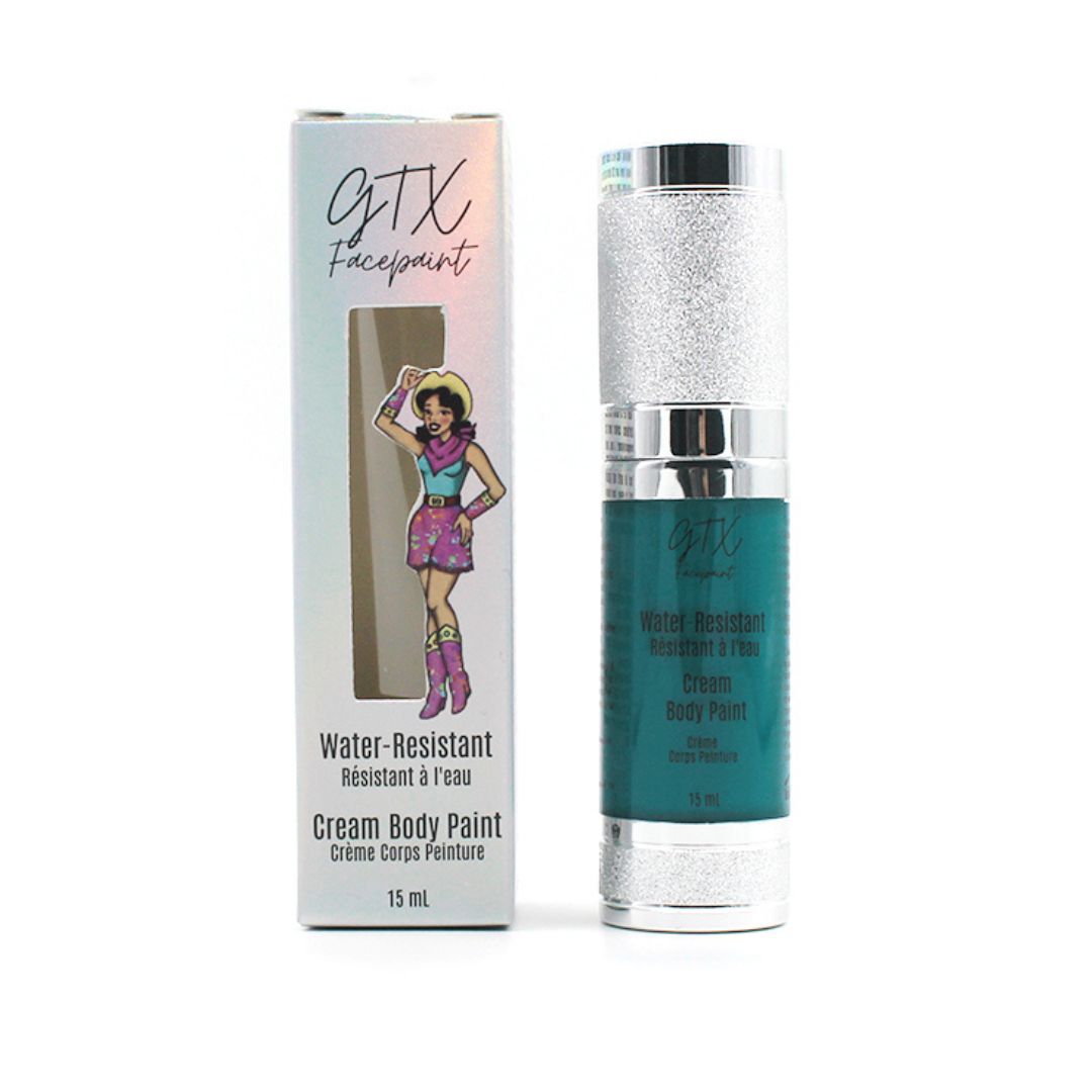 GTX Water Resistant Cream Regular Face Paint - CACTUS MOJITO - Turquoise