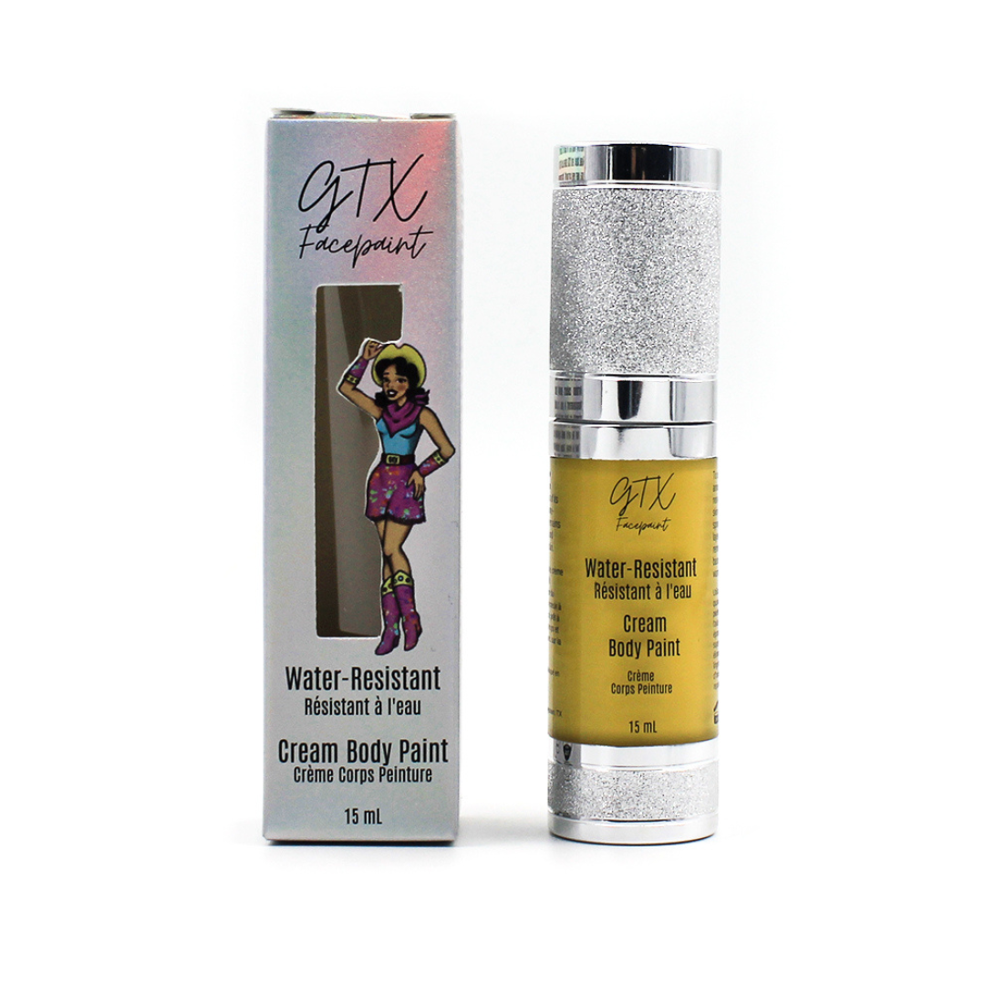 GTX Water Resistant Cream Regular Face Paint - CORNBREAD - Yellow