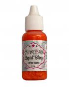 Amerikan Body Art - Liquid Bling Glitter Gel 1/2 oz - Electric Orange