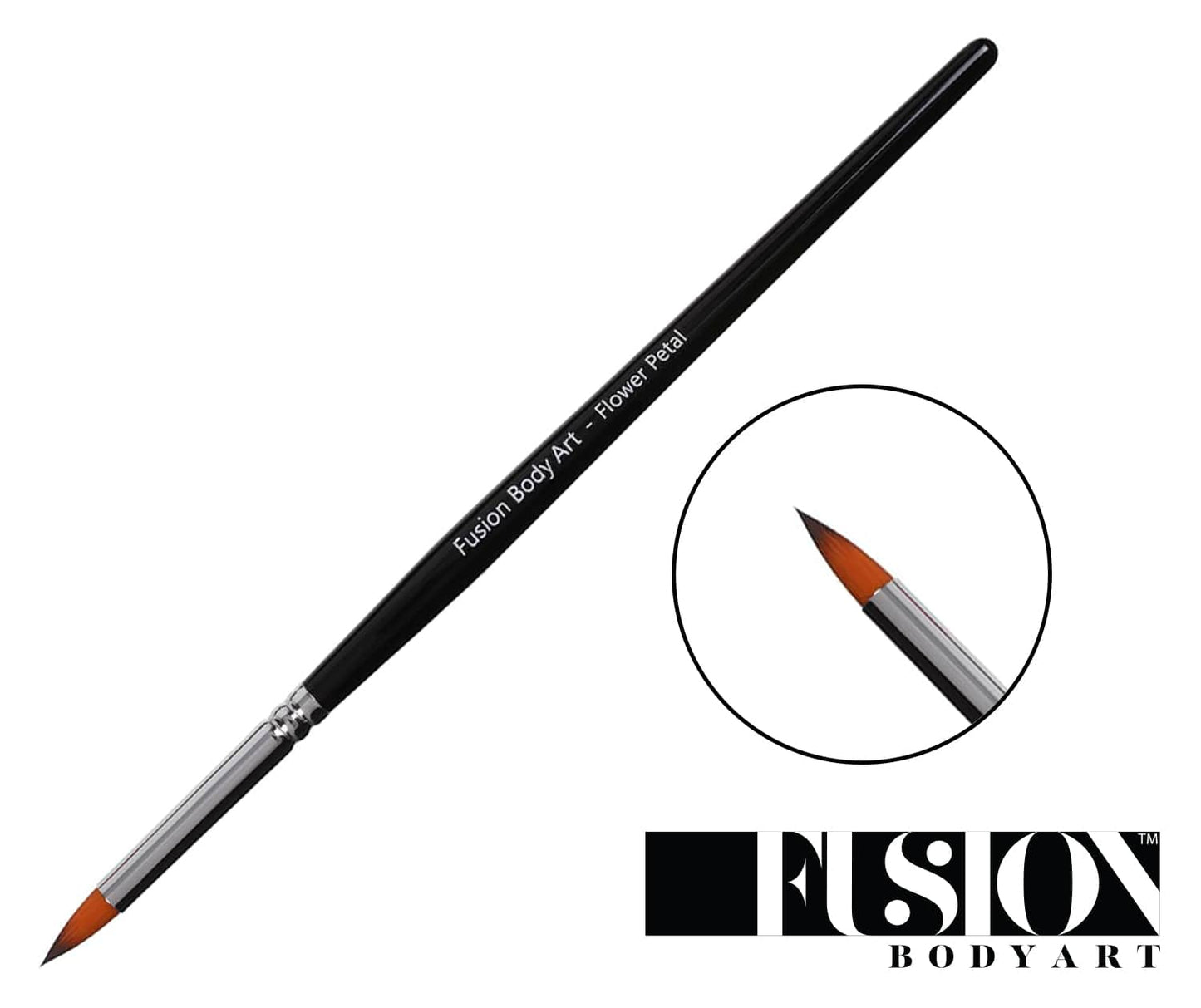 Fusion Body Art Professional Face Paint Brush Flower Petal Brush