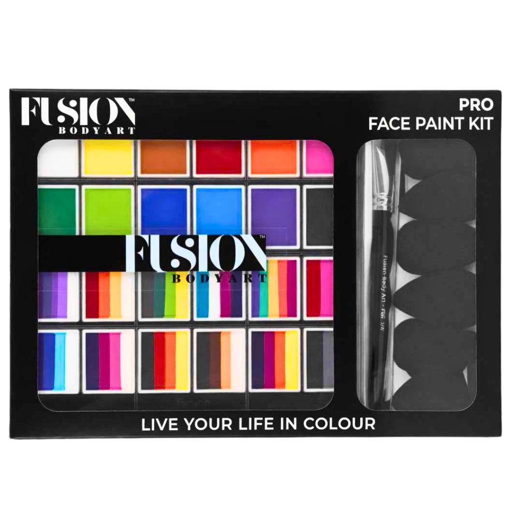 Fusion Body Art Pro Face Paint Kit
