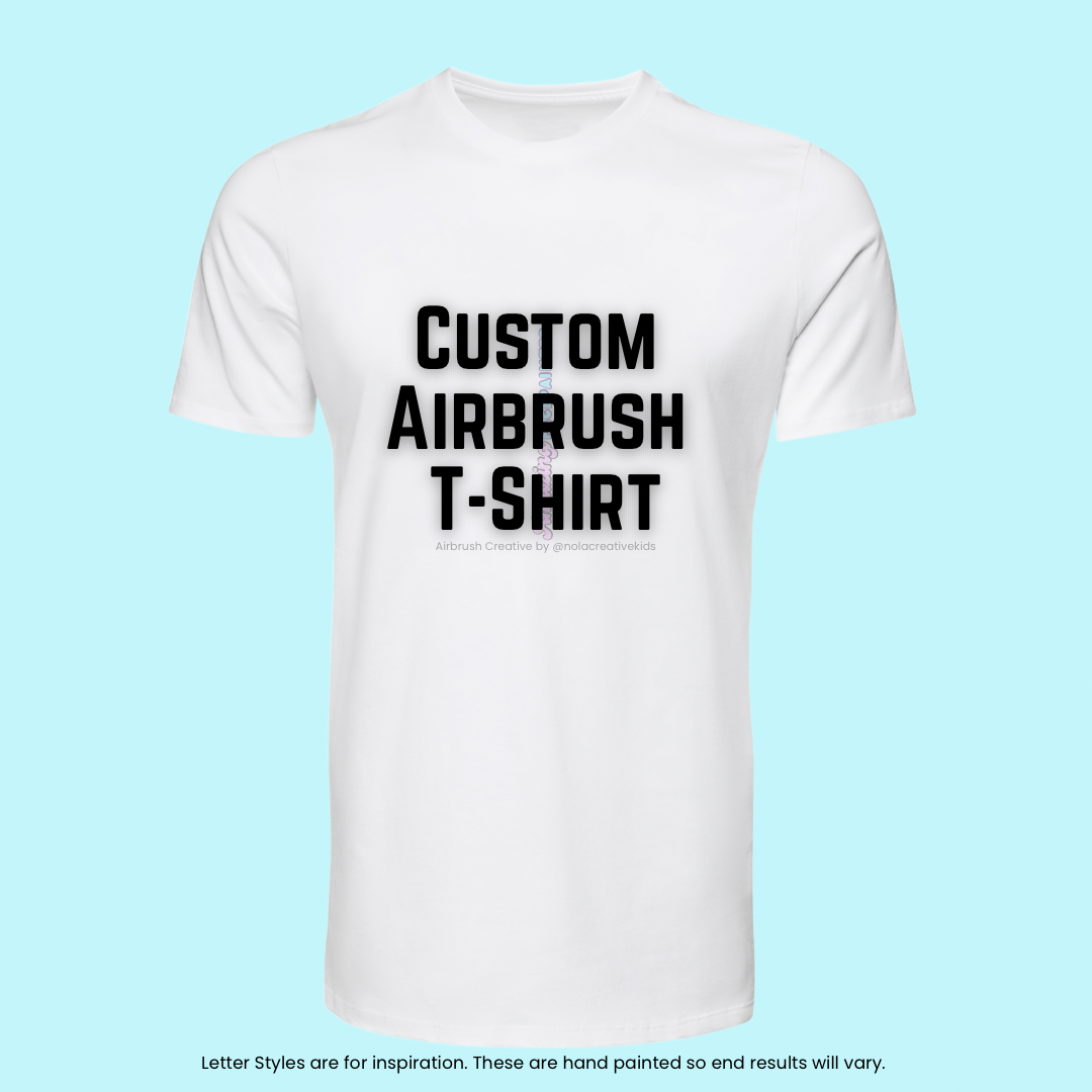 Custom Airbrush Face Painter T-Shirt