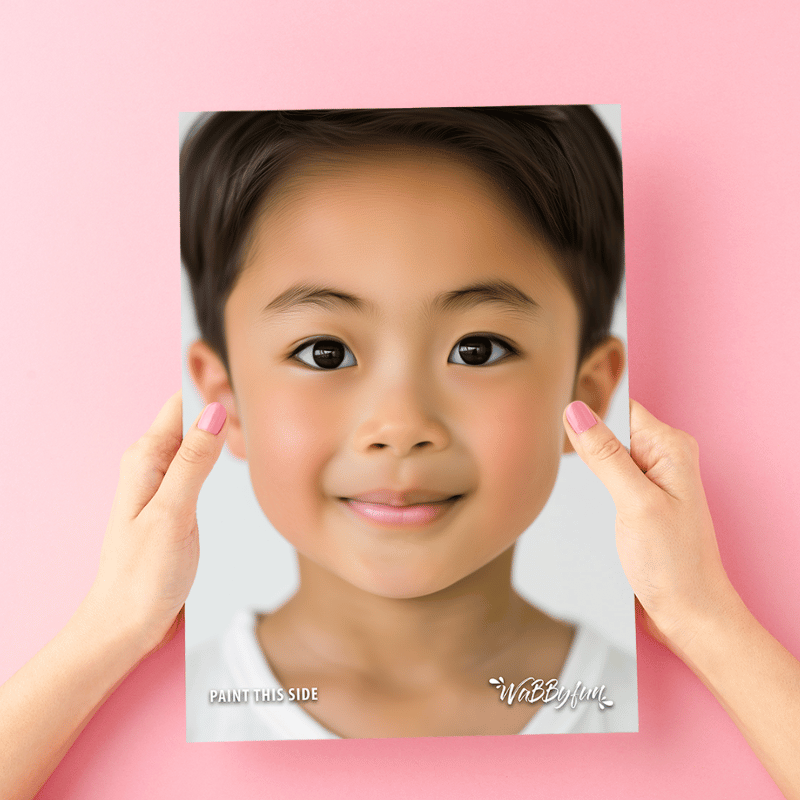 Wabbyfun Face Painting Practice Board - JULIAN