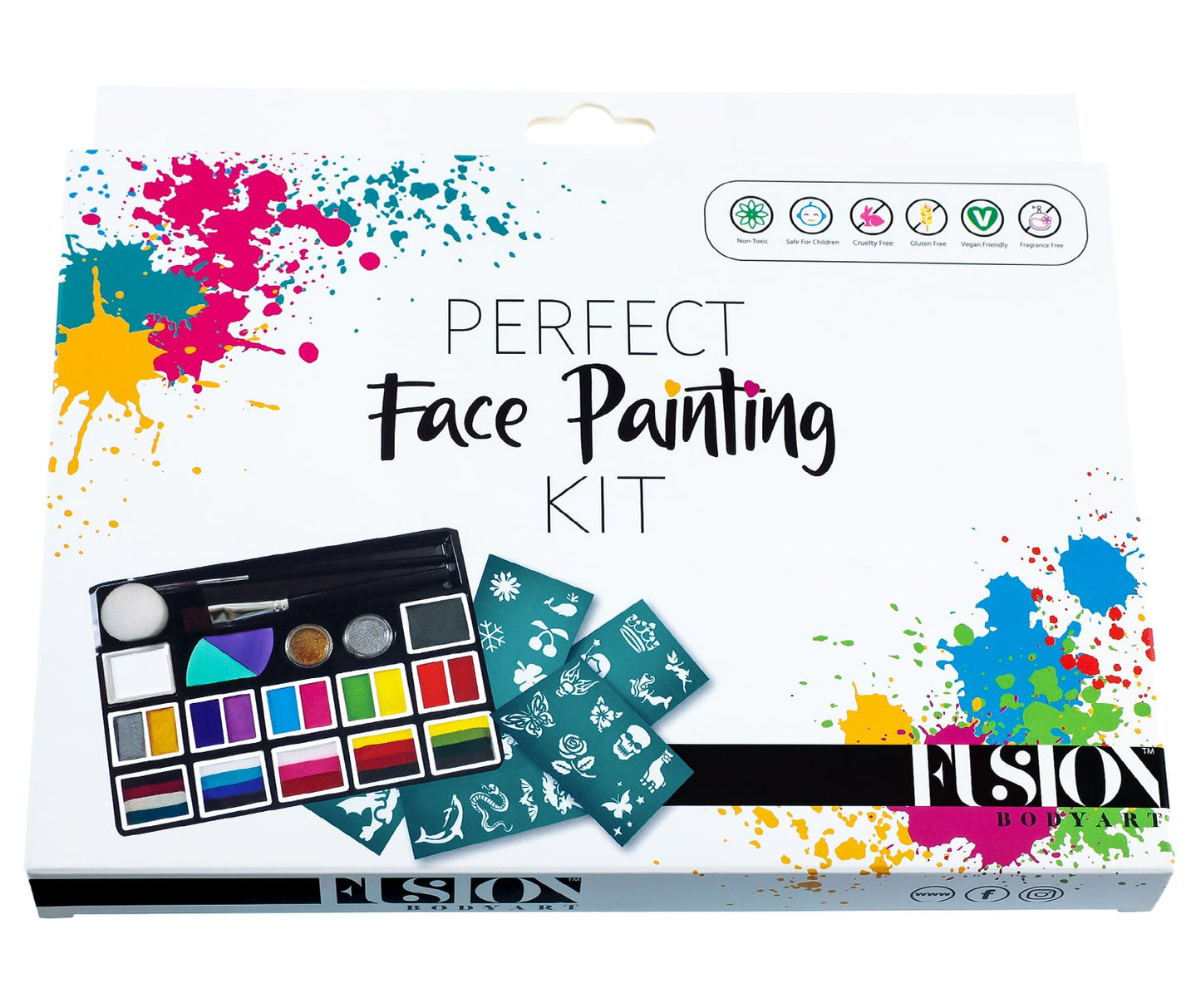 Fusion Body Art Perfect Face Painting Kit