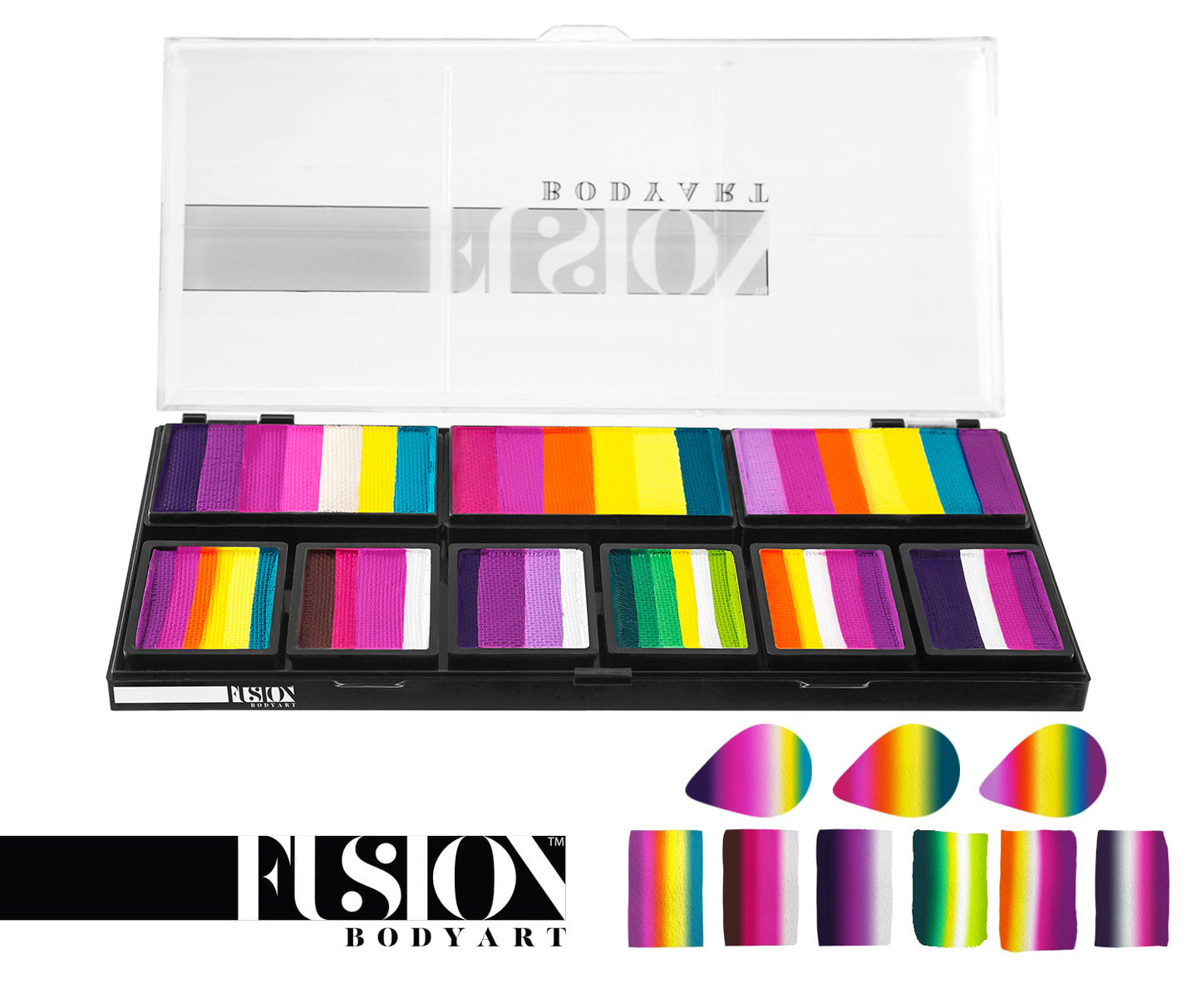 Fusion Body Art Leanne's Fairy Collection Petal Face Painting Palette