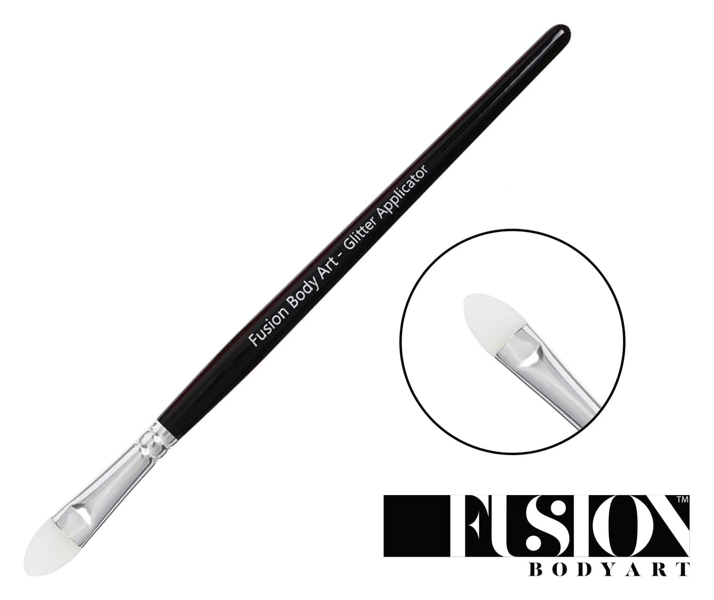 Fusion Body Art Professional Face Paint Brush - Glitter Cream Applicator