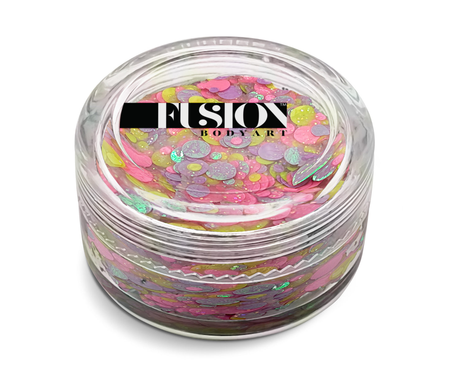 Fusion Body Art Glitter Cream - UNICORN FRECKLES 10 mL (UV)