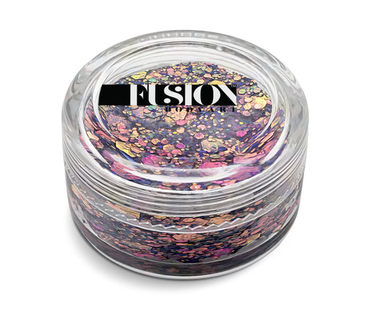 Fusion Body Art Glitter Cream - MYSTICAL PURPLE 10 mL (UV and Color Shifting)
