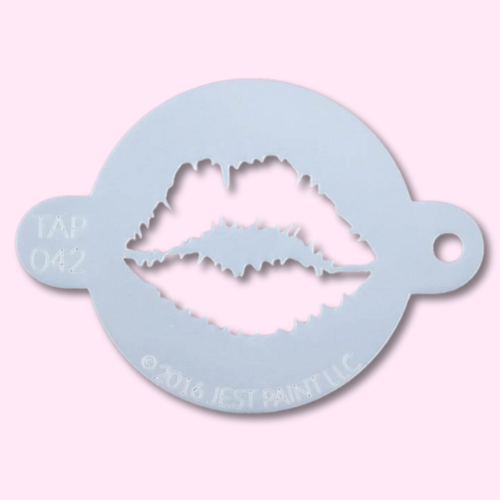 TAP Face Paint Stencil - Lip Print - 042
