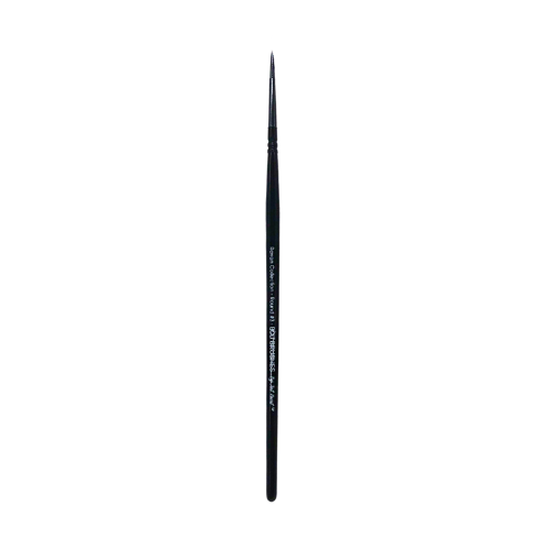 Raven Collection Face Paint Brush No. 3 Round BOLT by Jestpaint