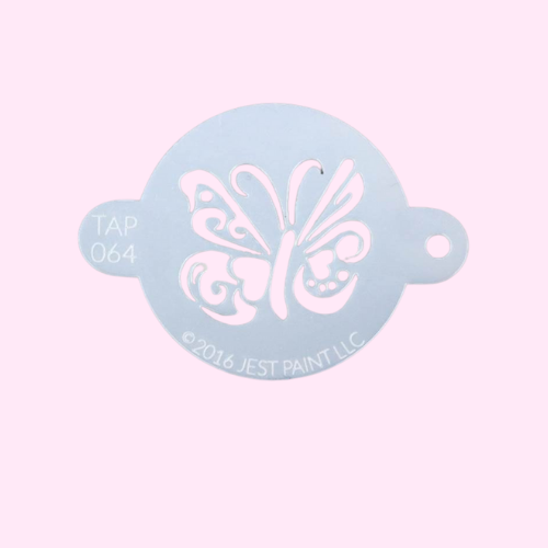 TAP Face Paint Stencil - Ornate Butterfly - 064