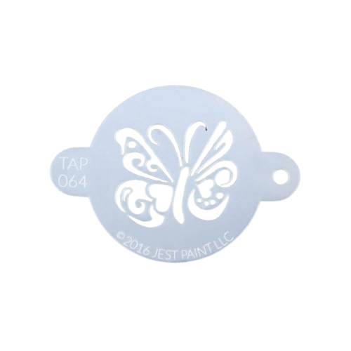 TAP Face Paint Stencil - Ornate Butterfly - 064