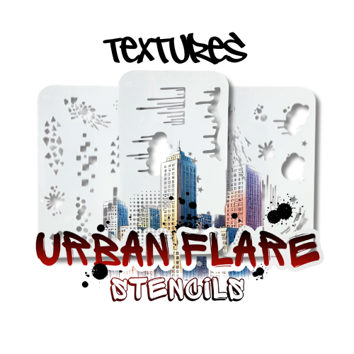 Urban Flare Stencils by Tamina Muhammad - Textures