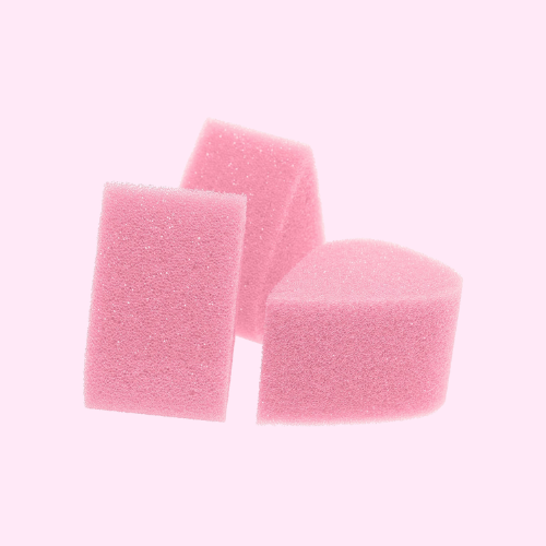 Fusion Body Art 3 pc Pink Petal Sponges