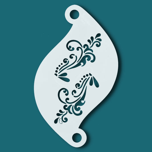 Superstar Fairy Bloom Face Paint Stencil 77012