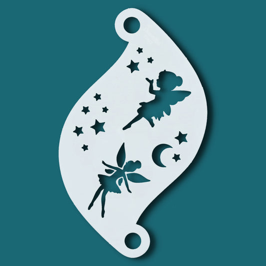 Superstar Little Fairies Face Paint Stencil 77077
