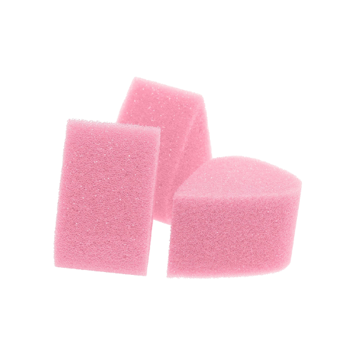 Fusion Body Art 3 pc Pink Petal Sponges