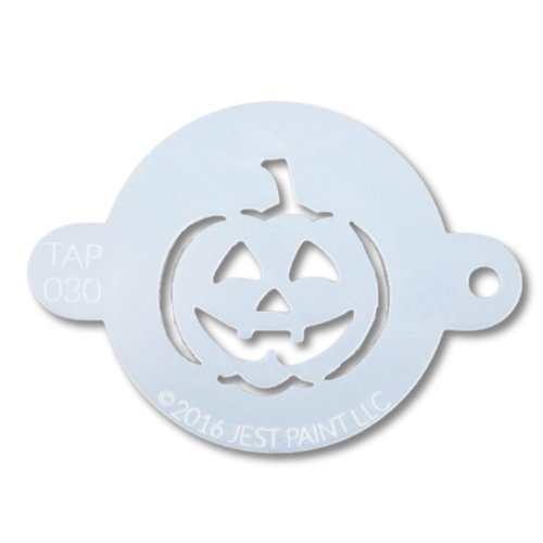 TAP Face Paint Stencil - Jack O' Lantern - 030