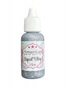 Amerikan Body Art - Liquid Bling Glitter Gel 1/2 oz - Holo Silver