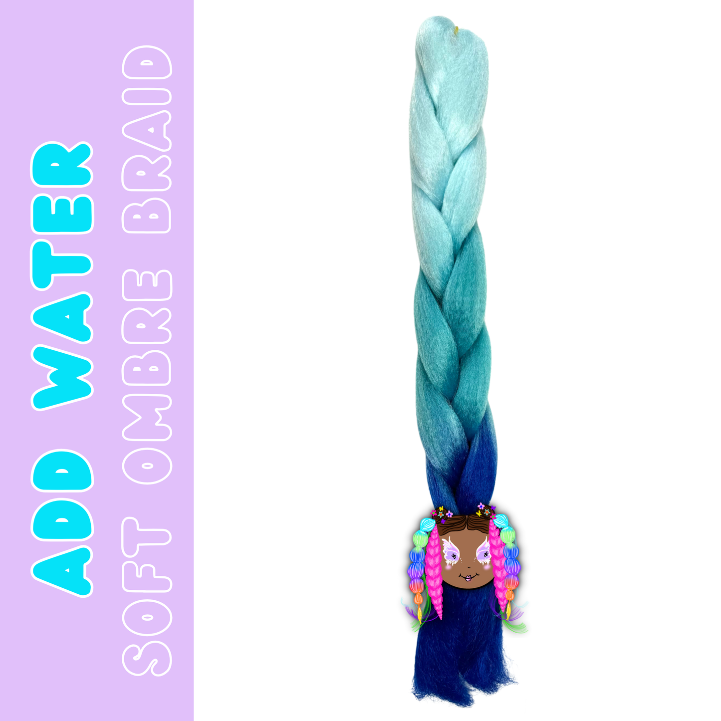 Ombre Soft Braid Hair 24 inch