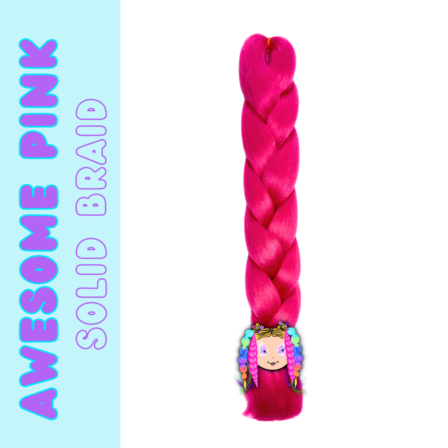 Solid Braid Hair 24 inch