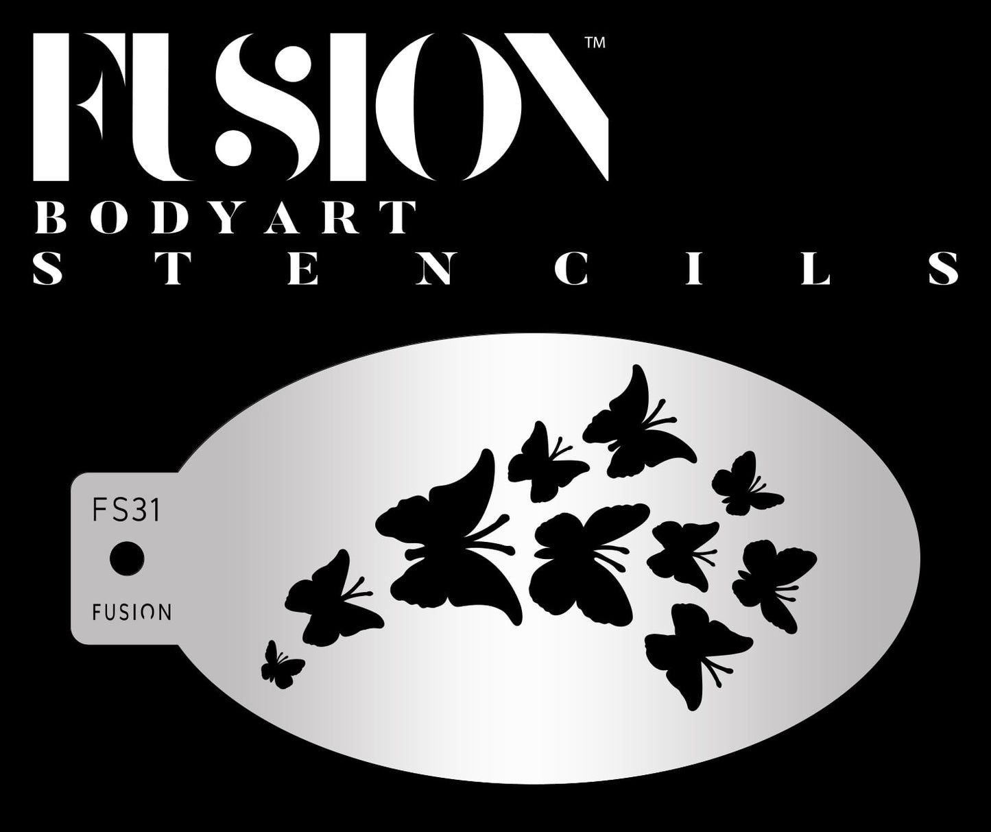 Fusion Face Paint Stencil - Butterfly Dream - FS31