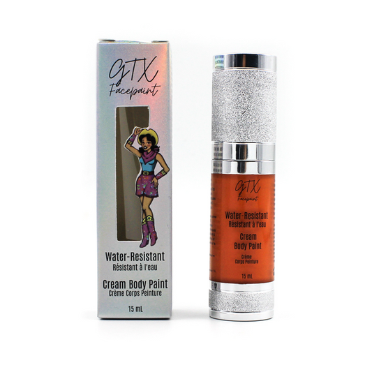GTX Water Resistant Cream Regular Face Paint - BUTTERNUT SQUASH - Orange