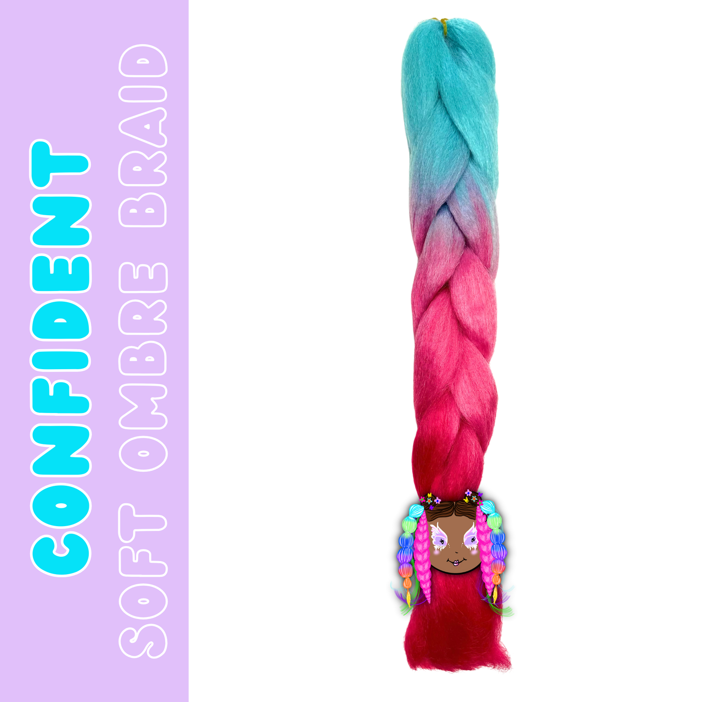 Ombre Soft Braid Hair 24 inch