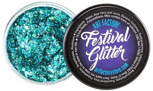 Festival Glitter - Blue Lagoon - 1.2 fl oz Glitter Gel