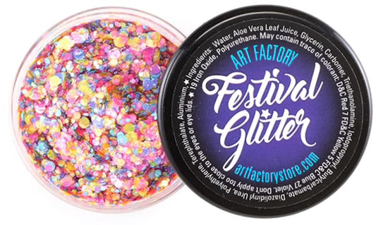 Festival Glitter - Rave UV Reactive - 1.2 fl oz Glitter Gel