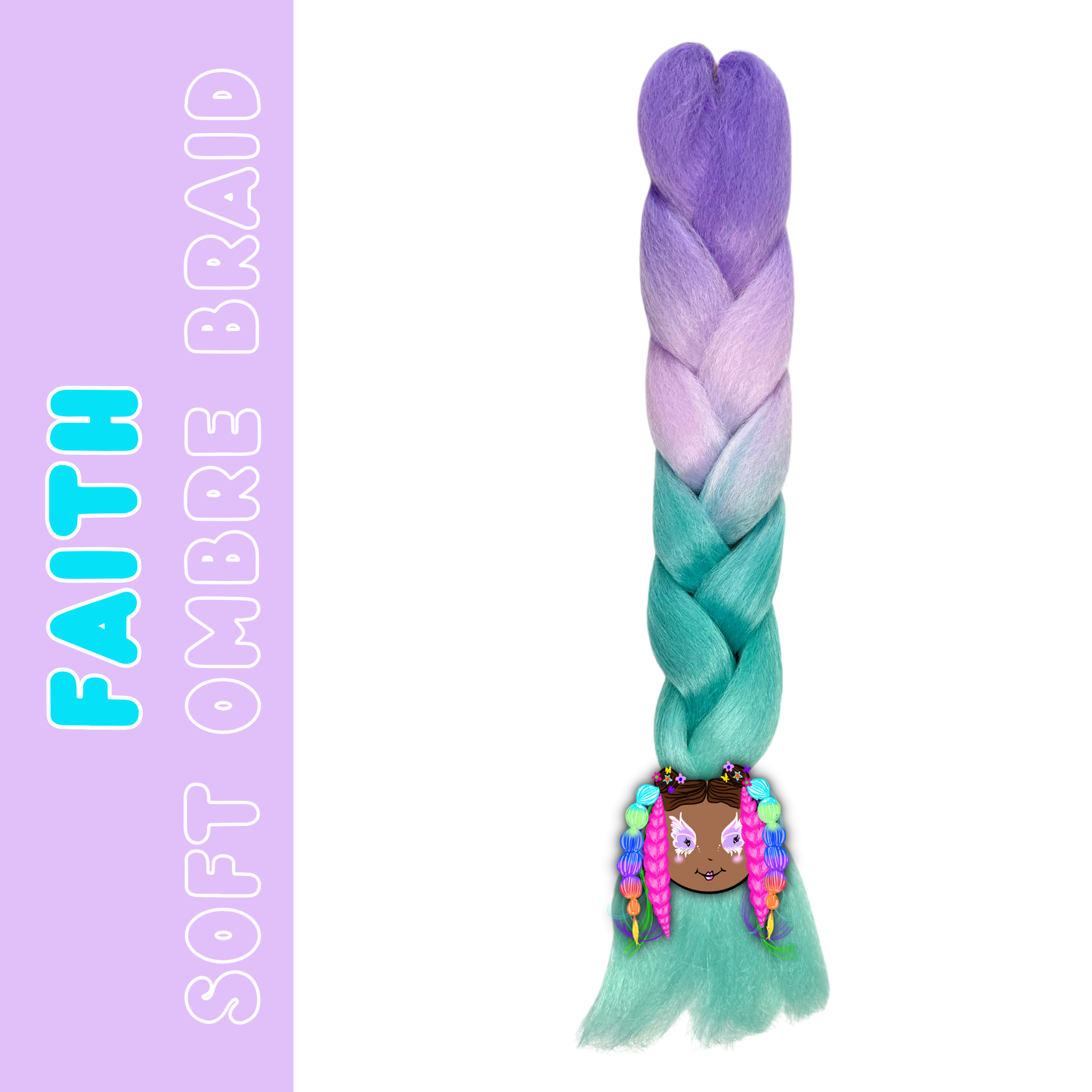 Ombre Soft Braid Hair 24 inch