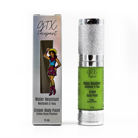 GTX Water Resistant Neon Cream Face Paint - FIREFLY - Green