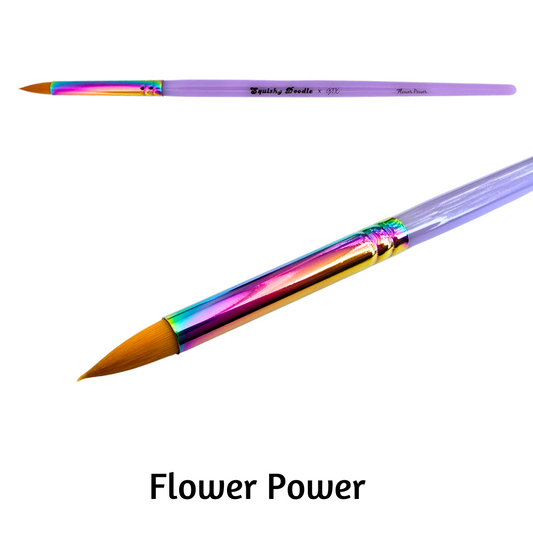 GTX Squishy Doodle x GTX - FLOWER POWER - Petal Face Painting Brush