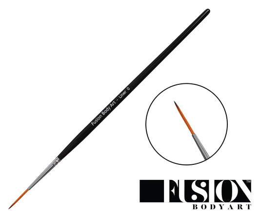 Fusion Body Art Professional Face Paint Brush Liner 0
