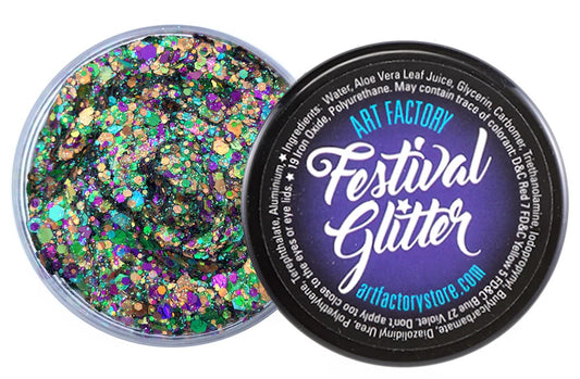 Festival Glitter - Mardi Gras by Emily Evans - 1.2 oz Glitter Gel