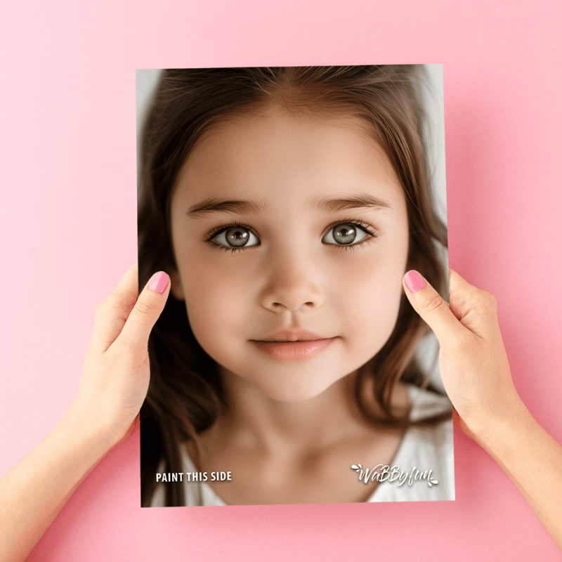 Wabbyfun Face Painting Practice Board - MILA