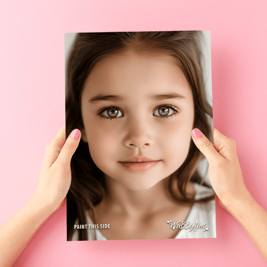 Wabbyfun Face Painting Practice Board - MILA