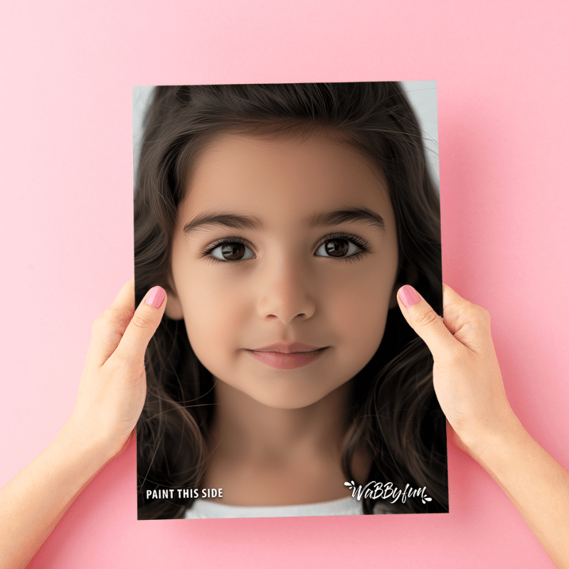 Wabbyfun Face Painting Practice Board - AMINA