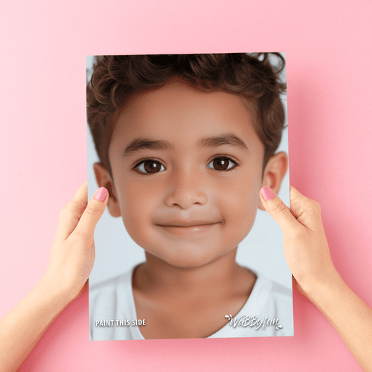 Wabbyfun Face Painting Practice Board - YARIN