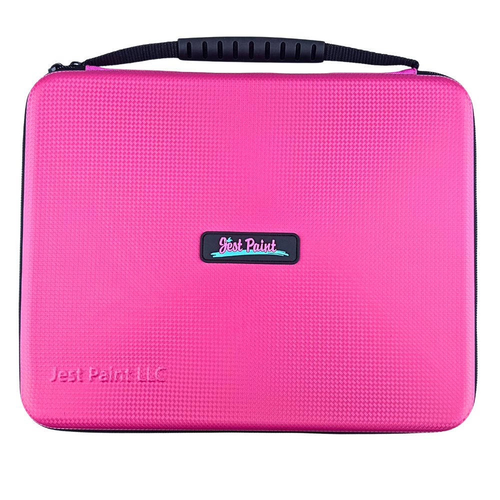 JESTPAINT Ultimate Professional Face Painting Case with Two Removable Foam Inserts - JPCASE100