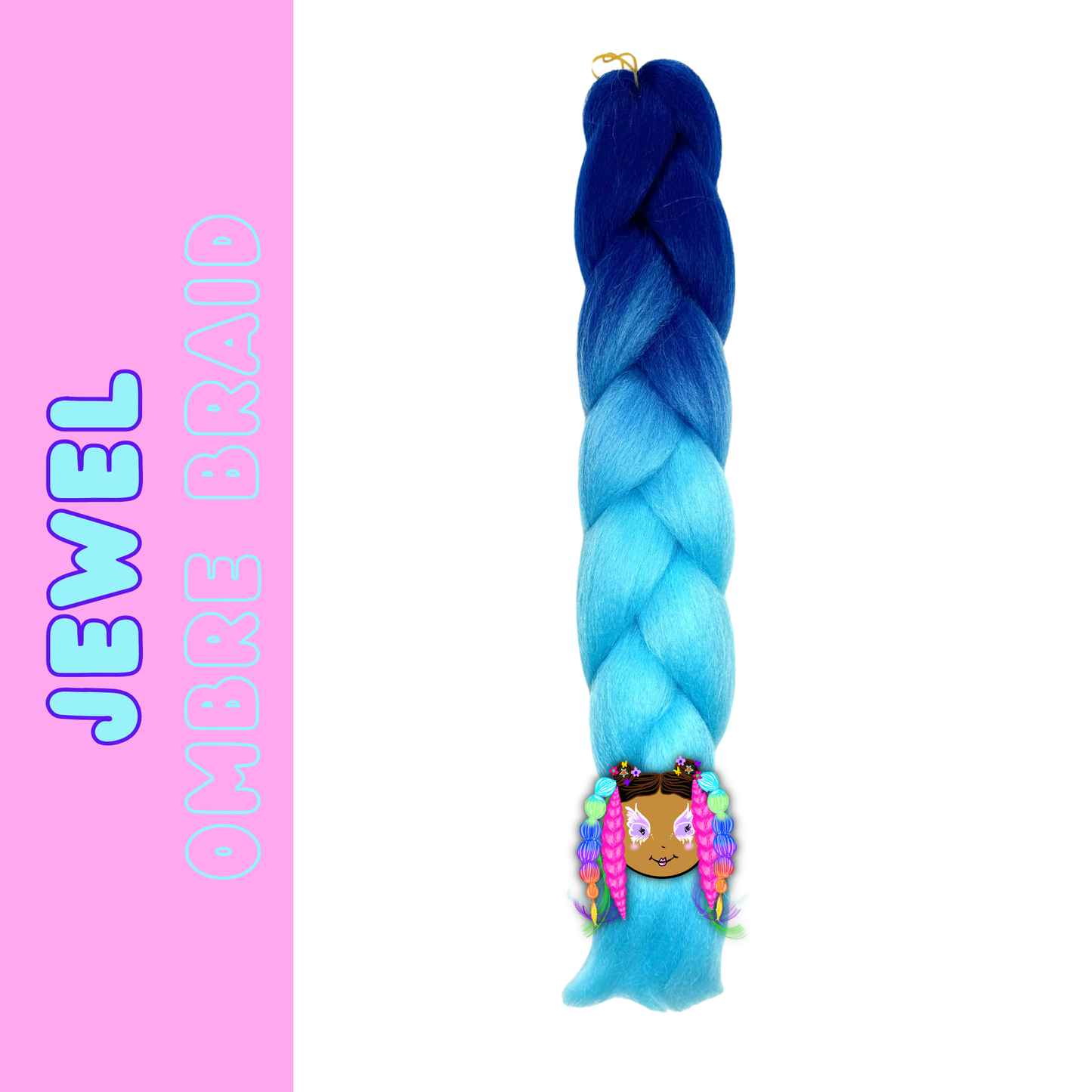 Ombre Braid Hair 24 inch