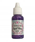 Amerikan Body Art - Liquid Bling Glitter Gel 1/2 oz - Lavender