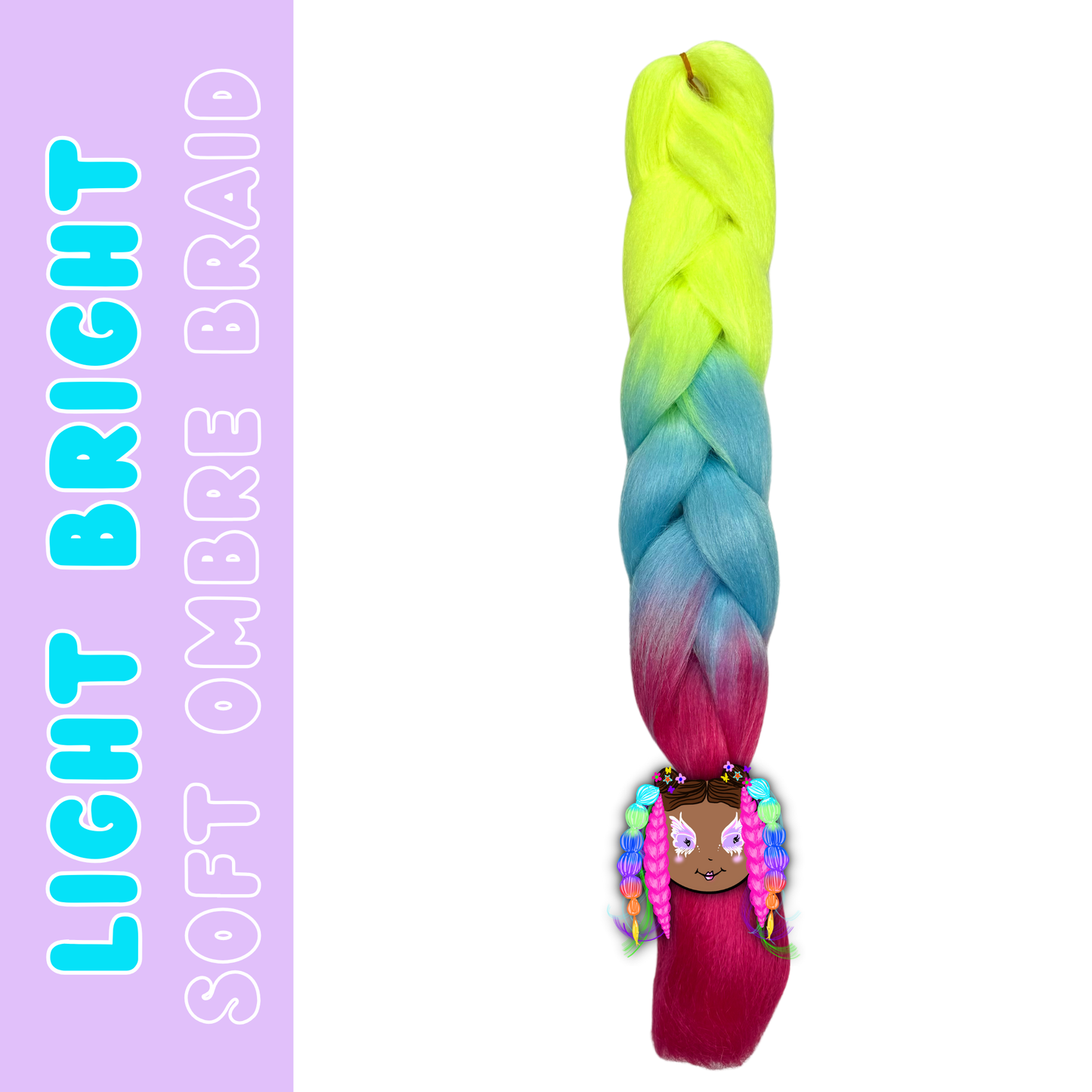 Ombre Soft Braid Hair 24 inch