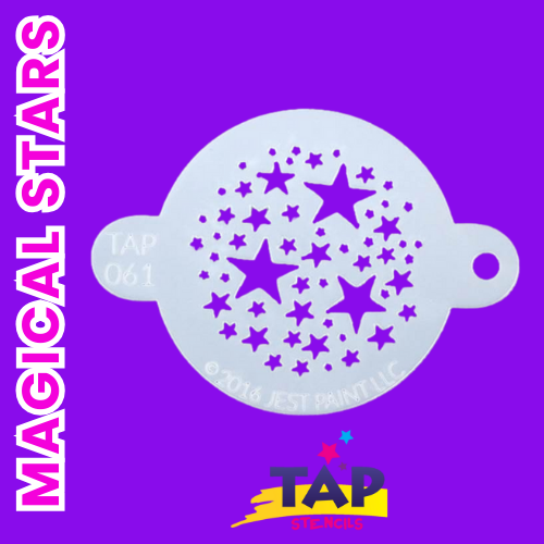 TAP Face Paint Stencil - Magical Stars- 061